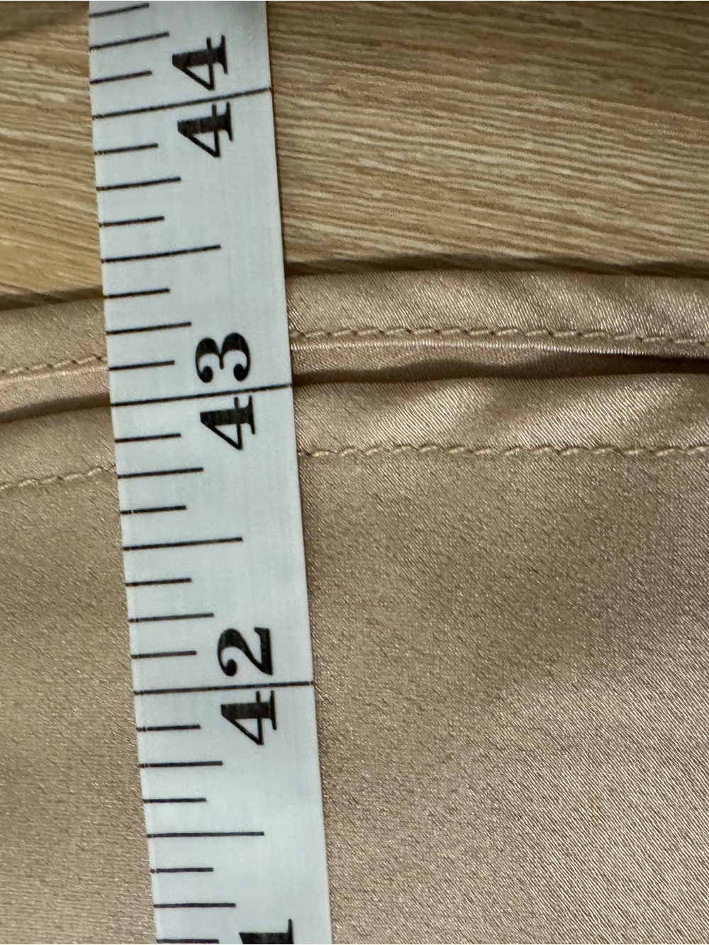 Show Me Your MuMu Verona Champagne Satin Slip Maxi Dress — Size M - Picture 5 of 5